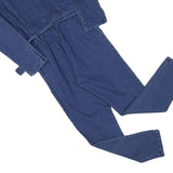 MEBON Womens Blue Denim Playsuit Belted Cotton Blend M Stylish Casual