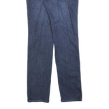 DKNY Womens Regular Fit Blue Denim Jeans W32 L32 Classic Cotton Blend Zip