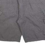 DICKIES Mens Grey Cotton Blend Casual Shorts XL W38 Workwear Utility