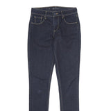 LEVI'S Womens High Rise Skinny Slim Denim Dark W26 L34 Classic Cotton Blend