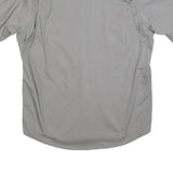 CARHARTT Mens Grey & Light Grey Work Shirt L Durable Cotton Blend Comfortable