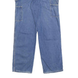 CARHARTT Mens Blue Loose Denim Jeans W30 L31 Workwear Zip Closure