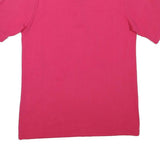 KAPPA Mens Pink Short Sleeve Plain S Cotton Blend Basic Polo Shirt Casual