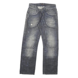 SALSA LIFE Mens Jeans Blue Regular Straight Denim Medium W30 L28 Button Closure