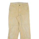 CARHARTT Mens Beige Cotton Blend Regular Fit Straight Denim Light W30 L30