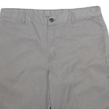 DICKIES Mens Grey Casual Shorts XL W38 Workwear Polyester Blend Comfort