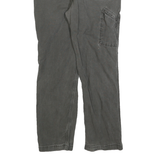 CARHARTT Mens Jeans Grey Relaxed Straight Denim Medium W36 L32 Workwear