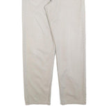 CALVIN KLEIN JEANS Mens Cotton Blend Beige Relaxed Straight Trousers W34 L32