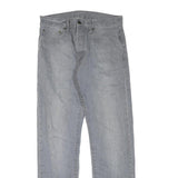 CARHARTT Womens Blue Regular Fit Straight Denim Jeans W32 L32 Classic Zip