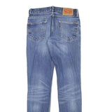 LEVI'S Mens Slim Blue Denim Medium Zip W28 L32 Classic Style Jeans