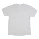 GILDAN Mens Grey Helena Husky Baseball T-Shirt L Short Sleeve Crew Neck Cotton