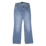 TOMMY HILFIGER Womens Regular Fit Blue Denim Jeans W30 L32 Classic Zip Pockets