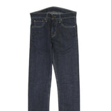 LEVI'S 510 Mens Jeans Blue Slim Skinny Denim Medium W28 L32 Zip Closure