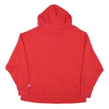 CHAMPION Mens Red Maryland Hoodie 2XL Cotton Blend Pullover Sweatshirt