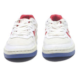 CONVERSE Pro Leather Mens Low Top Trainers White & Red Leather UK 7 Casual