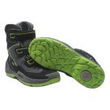 LOWA Mens Winter Hiking Boots Black & Green Synthetic UK 5.5 Outdoor Gore-Tex