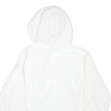 FILA Womens White 2XL Jacket Polyester Blend Plain Zip Closure Lightweight