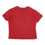 POLO RALPH LAUREN Mens Red Pocket T-Shirt XL Short Sleeve Crew Neck Casual