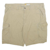 CARHARTT Mens Shorts Beige Cargo Relaxed Fit Large Size 2XL W44 Casual