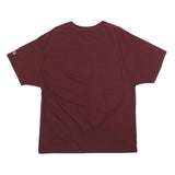 CHAMPION Mens Maroon Seattle Pacific University Dad Graphic T-Shirt XL Crew Neck