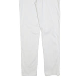 CALVIN KLEIN JEANS Womens Cotton Blend White Slim Skinny Trousers W34 L32