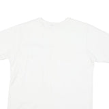 CHAMPION Mens White Cotton Blend Graphic T-Shirt L Short Sleeve Crew Neck