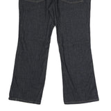 DICKIES Womens Jeans Blue Relaxed Straight Denim Dark W36 L28 Zip Closure
