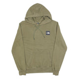 THE NORTH FACE Mens Green Hoodie S Cotton Blend Pullover Casual Wear