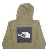 THE NORTH FACE Mens Green Hoodie S Cotton Blend Pullover Casual Wear