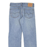 LEVI'S 505 Womens Jeans Blue Regular Straight Denim Medium W32 L30 Classic Fit