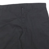 DICKIES Mens Black Casual Cotton Blend Shorts XL W38 Workwear Utility