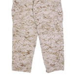 PROPPER INTERNATIONAL Mens Synthetic Beige & Brown Regular Button Cargo Trousers