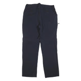 WEATHER REPORT Womens Polyester Blend Navy Blue Regular Fit Straight Leg