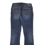 SILVER Womens Jeans Blue Regular Bootcut Denim Medium W30 L32 Stylish Comfort