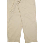 RED KAP Mens Cotton Blend Beige Regular Fit Straight Leg Trousers W36 L30
