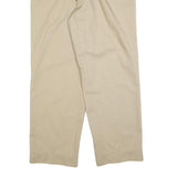 RED KAP Mens Cotton Blend Beige Regular Fit Straight Leg Trousers W36 L30
