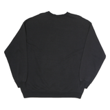 LEE Mens Black Lassen Football Crew Neck M Cotton Sweatshirt Casual