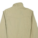 TIMBERLAND Mens Beige Jacket M Polyester Blend Plain Zip Casual Outdoor Wear
