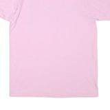 Mens Pink Cotton Blend Graphic T-Shirt XL Short Sleeve Crew Neck River Print