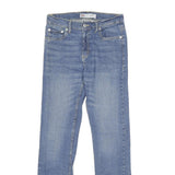 LEVI'S 502 Mens Jeans Blue Cotton Blend Regular Tapered Rinse W28 L28 Classic