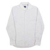 JOOP! Mens White Slim Fit Shirt M Cotton Blend Smart Casual Office