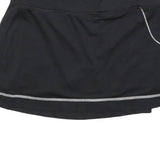 FILA Womens Black Polyester Blend Mini Skort S Sportswear Casual Activewear