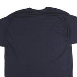 HANES Mens Navy Blue Elk Grove High School Volleyball Graphic T-Shirt XL Crew