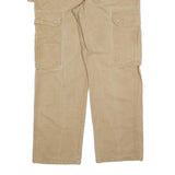 WRANGLER Mens Cotton Blend Beige Regular Straight Trousers W32 L30 Workwear