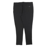 DKNY Womens Black Joggers L W32 L26 Zip Pocket Slim Straight Leg