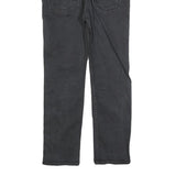 LEVI'S Mens Slim Black Jeans Denim W30 L25 Zip Classic Fit Stylish Stretch