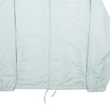 CARHARTT Womens Blue Button Jacket M Polyester Plain Casual Lightweight