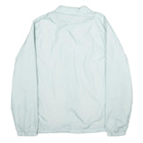 CARHARTT Womens Blue Button Jacket M Polyester Plain Casual Lightweight