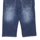 LEVI'S Mens Denim Blue Slim Shorts M W28 Casual Cotton Blend Comfort