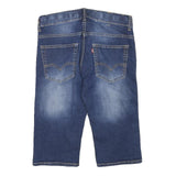 LEVI'S Mens Denim Blue Slim Shorts M W28 Casual Cotton Blend Comfort